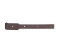 Penture à col élargi en acier noir - Axe 14mm - Longueur 800mm TORBEL