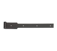 Penture à col élargi en acier noir - Axe 14mm - Longueur 800mm TORBEL
