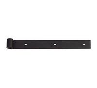 Penture acier droite percée noir - longueur 450 mm - axe 14 mm BOURGEOIS FRERES
