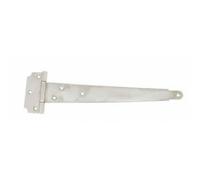Penture anglaise acier zingu? blanc Afbat 200 mm