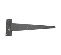 Penture anglaise forte avec revêtement poudre noir Smith & Locke 400mm lot de 2