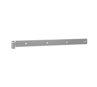 Penture bout carré 40x5 diamètre 16 - L (mm) : 1000, Zingué blanc