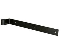 Penture coudee a 35 h epoxy noir b.c.40x6 d 14 l.400mm - 1pd92347 Noir G