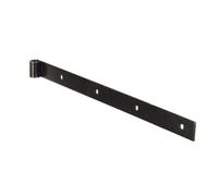 Penture droite bout carré époxy noir fer de 50x6 mm D.16 mm - TIRARD BURGAUD - 1PD928