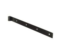 Penture droite bout carré époxy noir percée fer de 39x4,5 mm D.16 mm - TIRARD BURGAUD - 1PD92