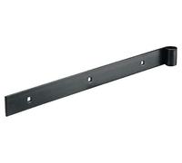 PENTURE DROITE CHARNIERE BOUT CARRE EN ACIER TRAITE POUR PORTE PORTAIL VOLET 80CM