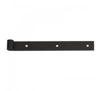 Penture droite en acier noir cataphorèse - Longueur 500 mm TORBEL