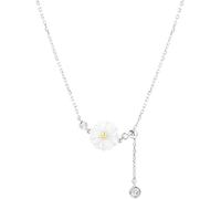 PENXFHZ S925 Little Daisy Collier simple et élégant