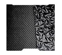 PEO PET Plaque de pression pour Bambulab H2D, Double Face en PEI + PEO pour Bambulab, 346 x 355 mm Plateau d'Impression 3D, Plaque en d'impression Magnétique Acier pour Imprimante 3D Bambulab