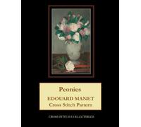 Peonies: Edouard Manet Cross Stitch Pattern