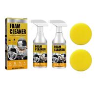 Peony Car Cleaner, 2025 New Multi-Purpose Foam Cleaner, InteriorCar Spray Cleaners, Car Interior Foam Cleaner for Leather,Fabric and Plastic Trim (2PCS)