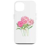 Peony Flower - Bouquet of Peonies Women and Girls Coque pour iPhone 13