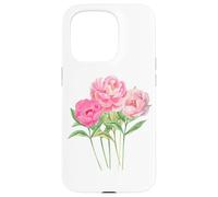 Peony Flower - Bouquet of Peonies Women and Girls Coque pour iPhone 15 Pro