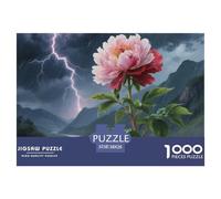 PeonyPuzzle The Art of Colour: We are Better at Home - Beautiful Peinture de paysage1000 Pieces, Full Colour Series, Perfectly Matching Pieces, for Adults and Children from 12 Years 38x26cm/1000pcs