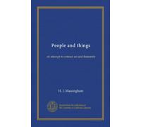 People and things: an attempt to connect art and humanity