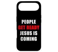People Get Ready Jesus is Coming - Rapture Warning Quote Coque pour iPhone Air