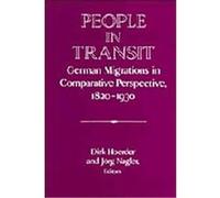 People in Transit, Publications of the German Historical Institute Dirk Hoerder (Auteur)