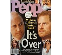 People Magazine 27 November 2023 William & Harry'S Broken Bond It'S Over