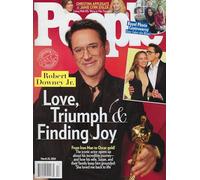People Magazine March 25th 2024 Robert Downey JR