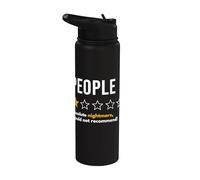 People One Star Absolute Nightmare ne recommanderait pas Stainless Steel Insulated Water Bottle