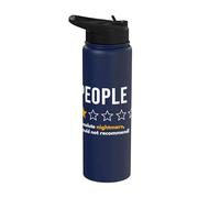 People One Star Absolute Nightmare ne recommanderait pas Stainless Steel Insulated Water Bottle