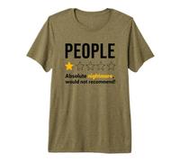 People One Star Absolute Nightmare Would Not Recommend T-Shirt Haut de Gamme