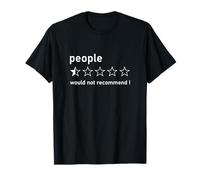 People One Star ne recommanderait Pas Le Meme introverti rétro T-Shirt