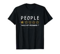 People One Star ne recommanderait Pas Le mème Sarcasme rétro T-Shirt