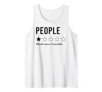 People One Star reviendrait si Possible ne recommanderait Pas Débardeur