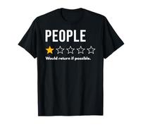 People One Star reviendrait si Possible ne recommanderait Pas T-Shirt