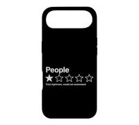 People, One Star, Total Nightmare, Would Not Recommend Funny Coque pour iPhone Air