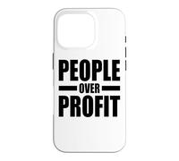 People Over Profit SOCIALISME sur CAPITALISME Coque pour iPhone 16 Pro