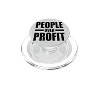 People Over Profit SOCIALISME sur CAPITALISME PopSockets PopGrip pour MagSafe