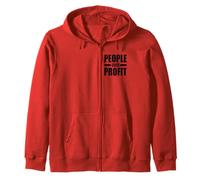 People Over Profit SOCIALISME sur CAPITALISME Sweat à Capuche