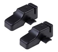 Peosaard Alarmes de Touche de pêche, indicateur d'alarme Touche pêche avec Ceinture Lumineuse LED, Accessoire d'alerte sonore Vision Nocturne pour Carpe mer 2 pièces, matériel