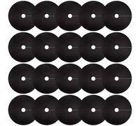 Peosaard Anneau d'arbre, 20 pcs Anneaux d'arbres Barrière de Mauvaise Herbe, Anneau de paillis Non tissé Absorbant 12, 6 Pouces, paillis Tapis Mauvaise Herbe réutilisables pour l'aménagement paysager