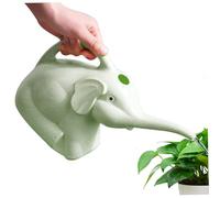 Peosaard Arrosoir d'intérieur, arrosoir 12 x 7 x 5, 2 L d'eau en Forme 'éléphant, Plante de Remplissage Facile avec poignée, Dispositif de Plante en PP Robuste pour Jardin, Vert, Appareil