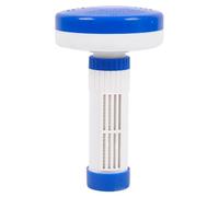 Peosaard Brome Floater About, Bain à remous Chlore Floater PVC Réglable PVC Bromine avec échelle Distributeur de Chlore Flottant Polyvalent pour Piscine, Spa