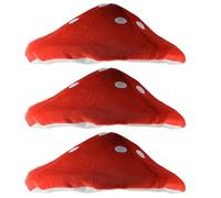 Peosaard Costume de champignon, chapeau de champignon 3 pièces, chapeaux amusants dessin animé en peluche 16 pouces, chapeaux farfelus pour enfants, accessoire Cosplay Costume, farfelu pour enfant