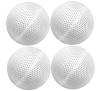 Peosaard Filtre Plongeant à Froid, nettoyant pour Bain de Glace, 4 pièces absorbeurs d'écume de Spa Rond 3 Pouces, Filtre Plongeant à Froid Lavable et réutilisable, absorbeur d'écume Piscine