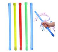 Peosaard Jouet de Fabricant de Bruit, Tube gémissement, 5 pièces 15, 9 Pouces, Jouet Fabricant Bruit, bâton Rire drôle, Tube sonore en Plastique, Bulle sensorielle pour Enfants et Adultes, coule