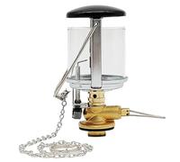 Peosaard Lanterne au Propane, Lanterne à gaz, Camping à gaz Compact en métal avec Verre résistant la Chaleur, Lampe Bougie Portable pour Le Camping et la randonnée, sans Cylindre