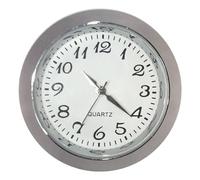 Peosaard Remplacement du Visage d'horloge, Insert d'horloge Remplacement de la Face en métal Ronde de 35 mm par Chiffre Arabe pour Accessoires Montre Artisanal Bricolage, Mini