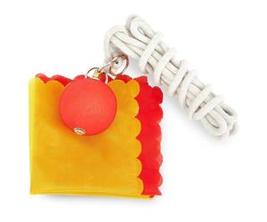 Peosaard Rope Meteor Hammer Exercice Ball, Rubber Meteor Hammer, Chinese Kungfu Traditional Martial Arts Équipement avec Corde