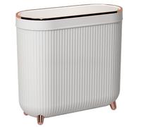 Peosaard Salle de bain petite poubelle, 3,2 gallons poube