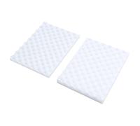 Peosaard Tampon éponge de Mise en Forme de Fondant, Tampon d'éponge Fleur Fondant Sugarcraft séchage Vague Tapis Cuisson Outils décoration gâteau 2 pièces, Plateau modélisation