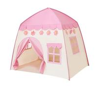 Peosaard Tentes de Jeu pour Enfants, château de Princesse, Tente Jeu pour Enfants, Maison fées 51, 18 x 39, 37 x 51, 18 Pouces, Tente tipi pour, Anniversaire pour Filles, Maison Je
