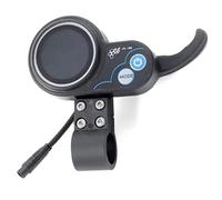 Peowuieu 168 Instrument d'accélération pour scooter électrique 36 V/48 V avec écran LCD