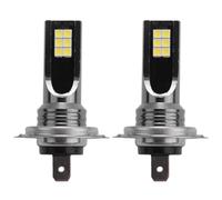 Peowuieu 2 Ampoules Canbus pour Feux Antibrouillard H7 12SMD LED 1000LM 6000K Lumière Blanche sans Erreur Canbus Ampoule