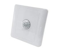 Peowuieu Interrupteur de Capteur de Mouvement Infrarouge PIR 220V ContrôLe Automatique Interrupteur D'éClairage de Lampe LED DéTecteur D'Induction de Corps Intelligent
